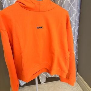 New Women G-Star RAW. Crop Hoodie